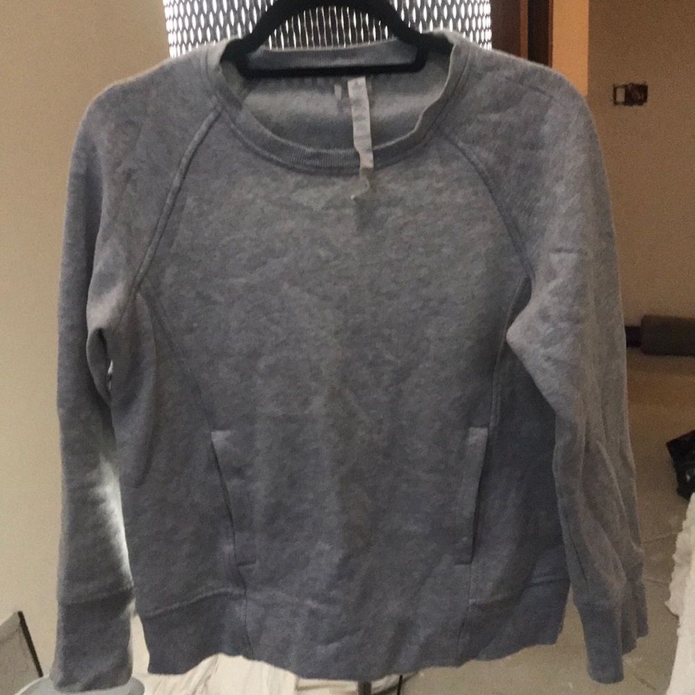 Lulu lemon grey sweatshirt